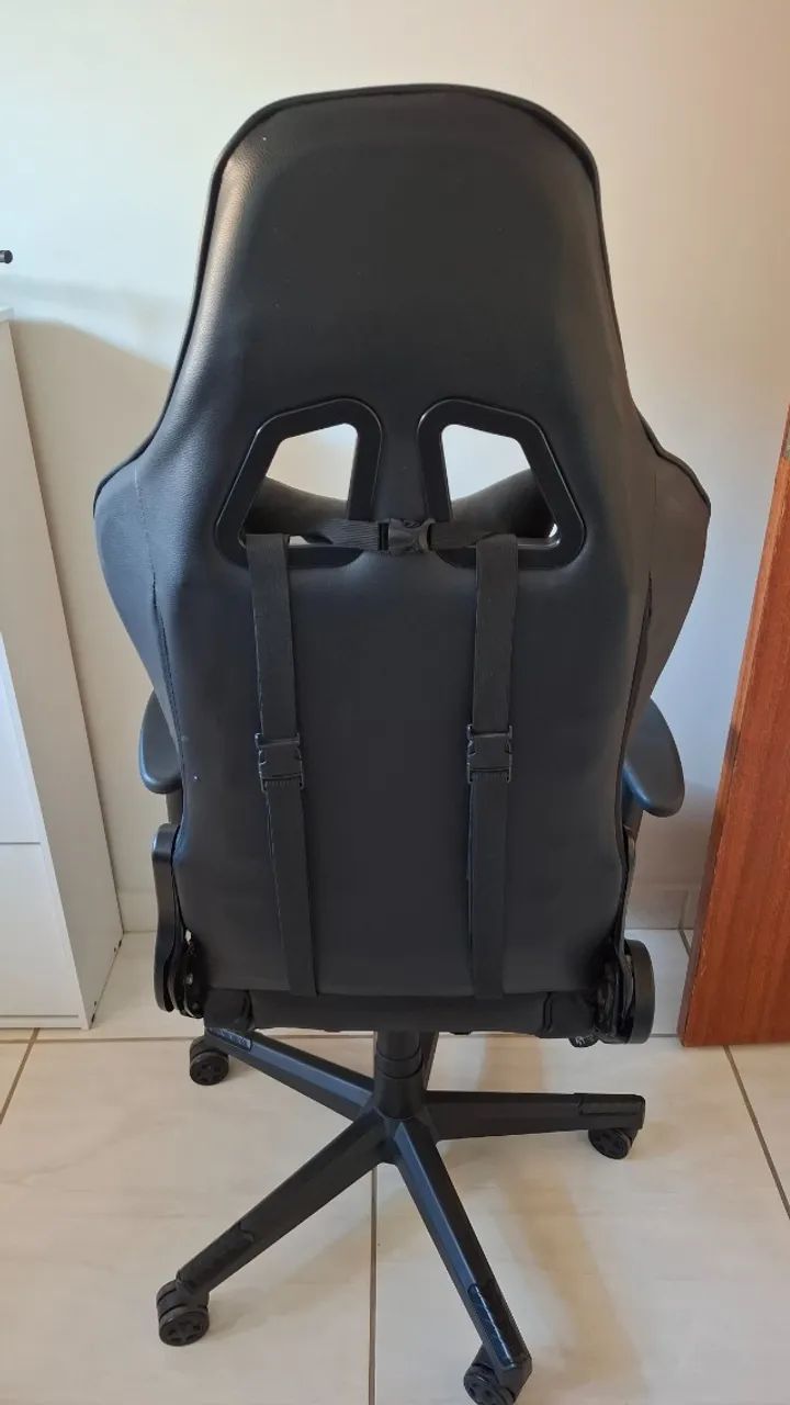 Cadeira Gamer Preta - Foto 3