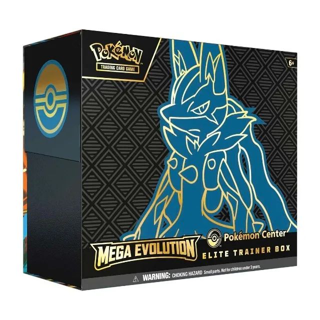 ETB Mega Evolution Pokémon Center Elite Trainer Box (Mega Lucario)