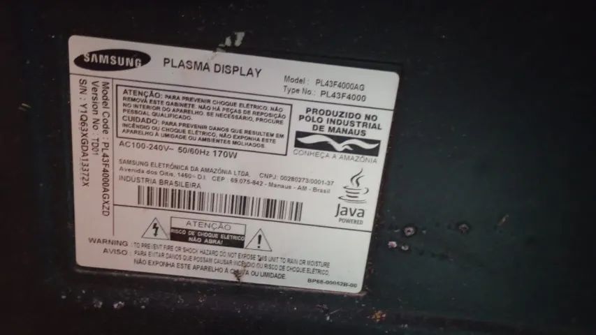 Tv Samsung Plasma Display 42 polegadas  - Foto 4