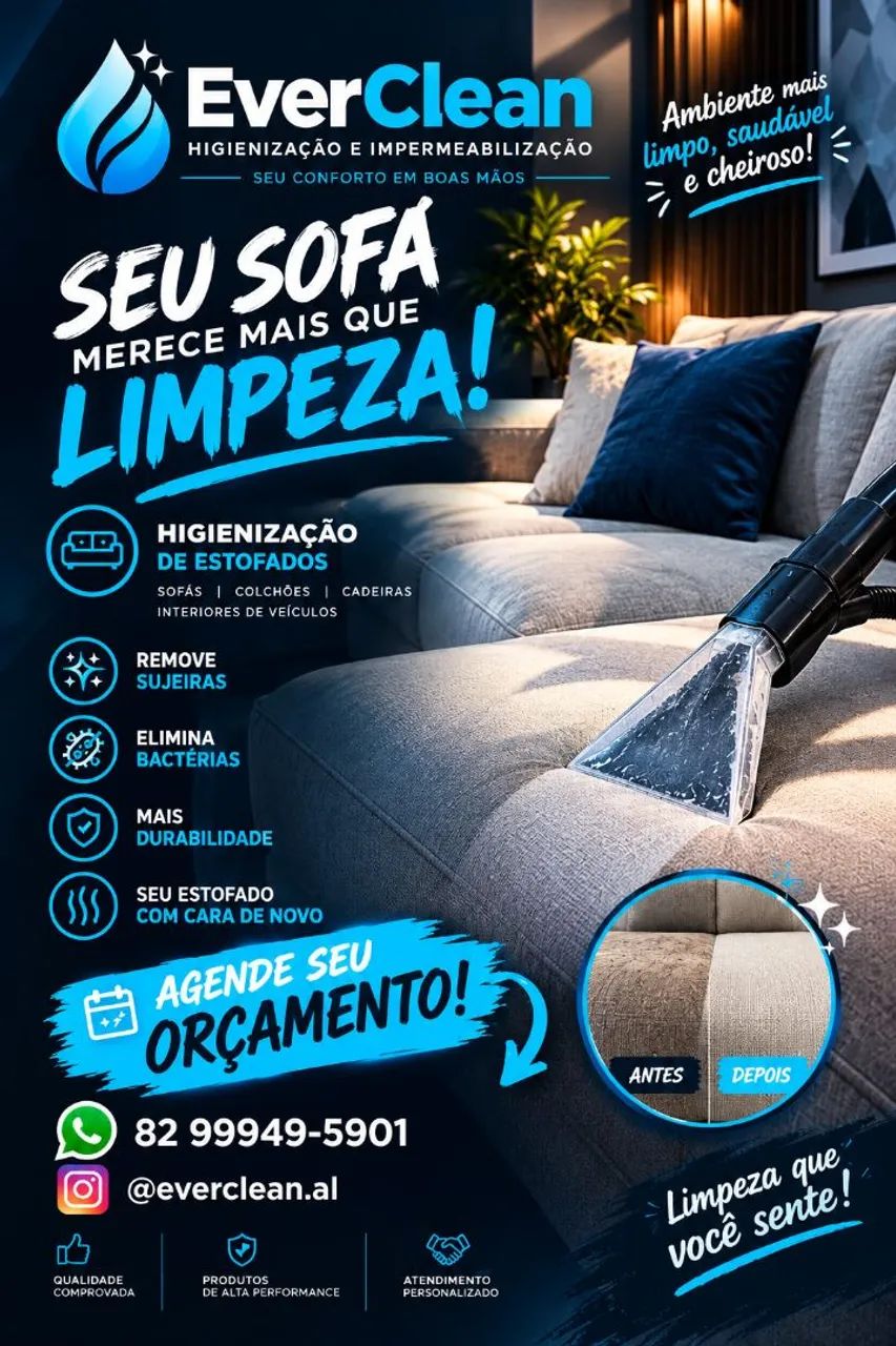 Everclean - Higienização de Estofados