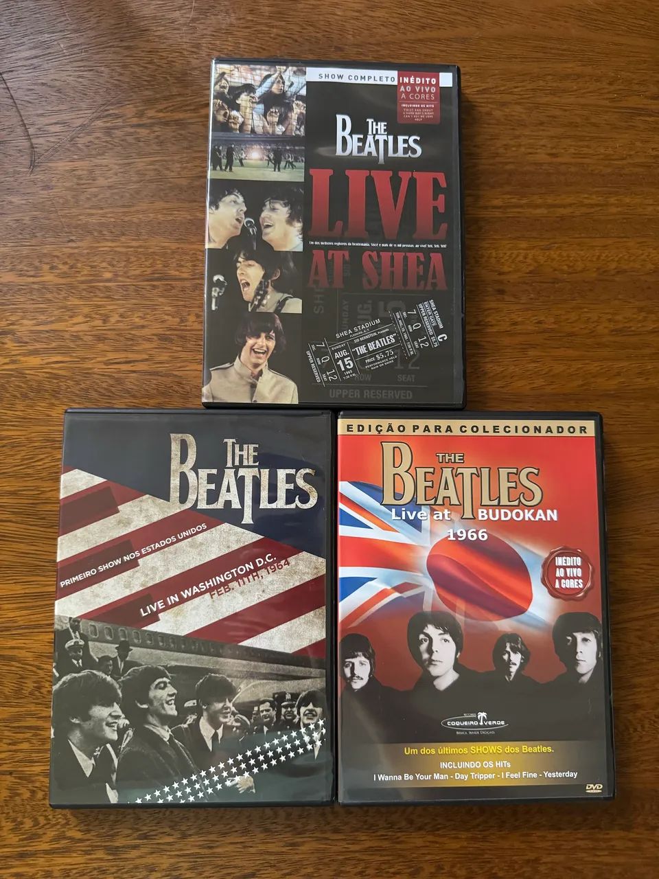 Box The Beatles special edition live concerts 3 DVD set - CDs