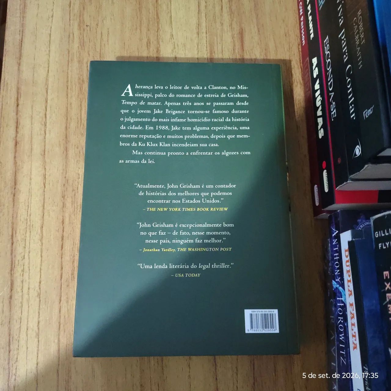 A Herança - John Grisham  - Foto 2