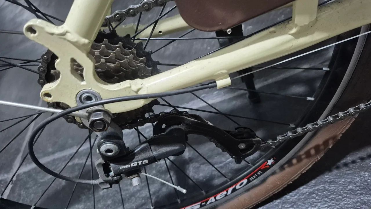 Bicicleta estilo retrô com cestinha - Foto 5
