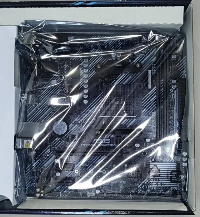 Placa-Mãe A520M-K Asus Prime Nova e Lacrada - Foto 3