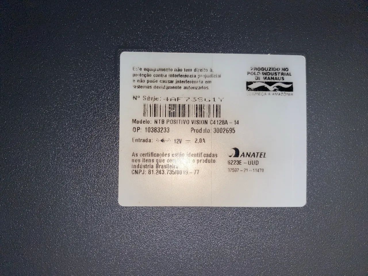 Notebook positivo VISION C4 128A - Foto 3
