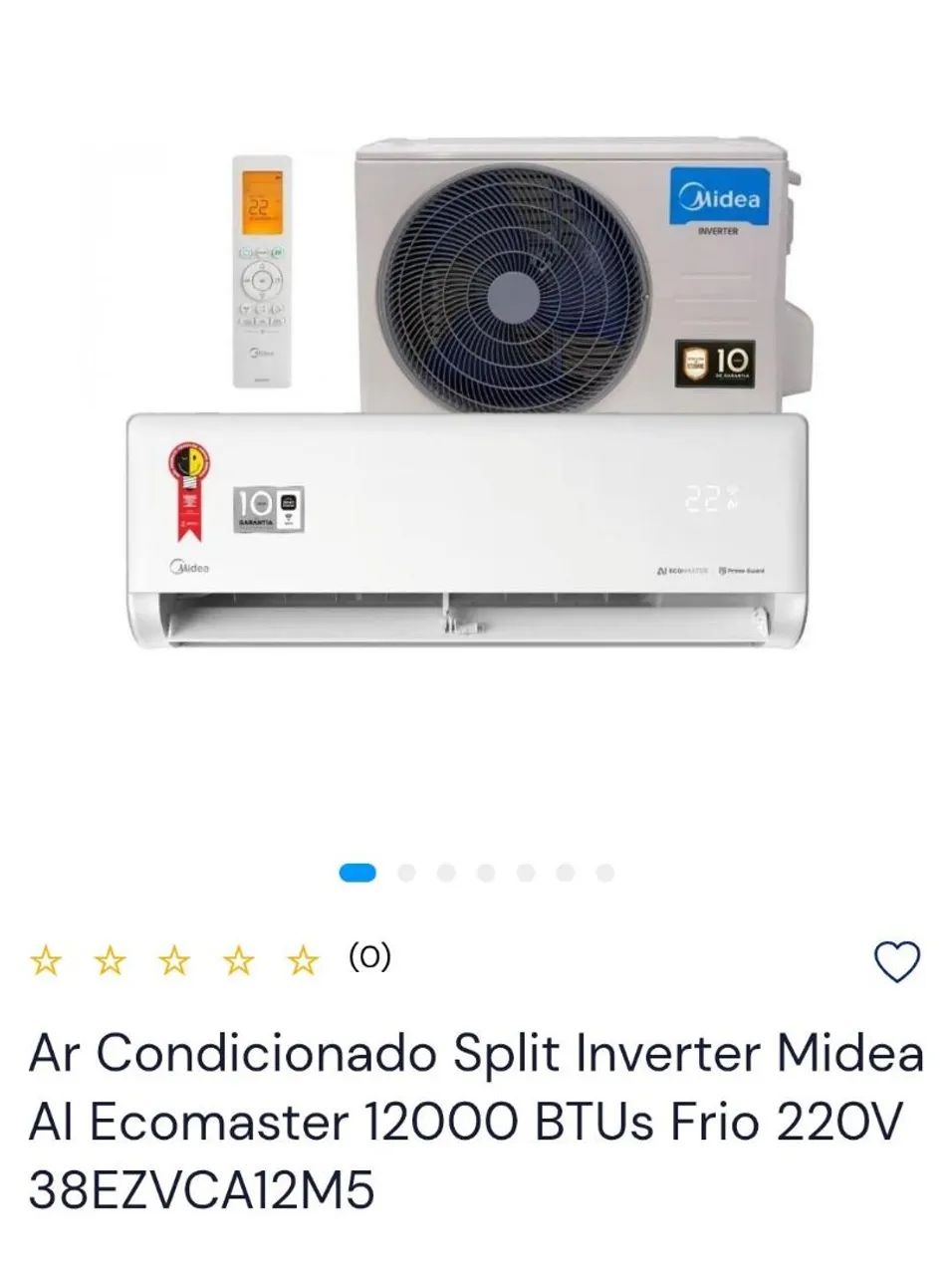 Ar condicionado 12k