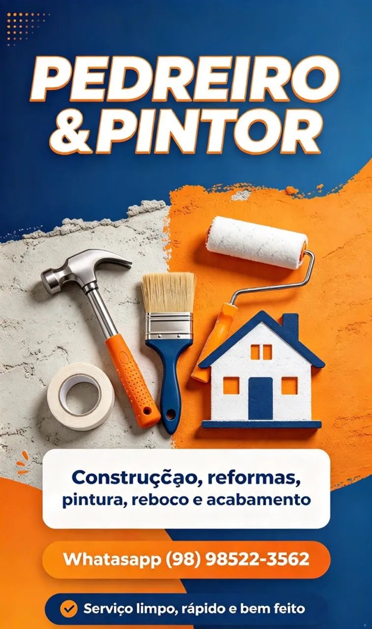 Pedreiro pintor 