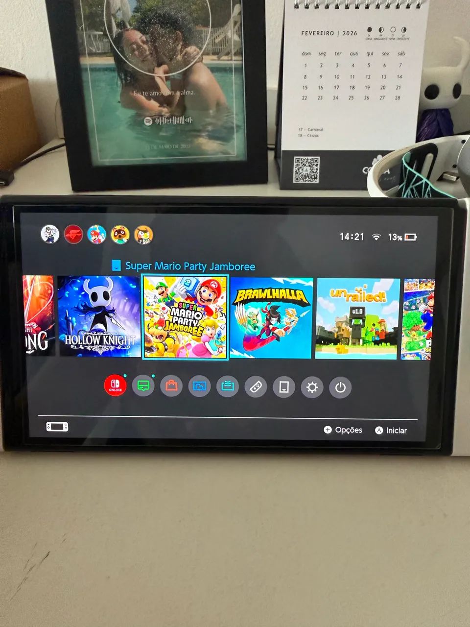 Switch oled (bloqueado) + microsd 128gb - Foto 5