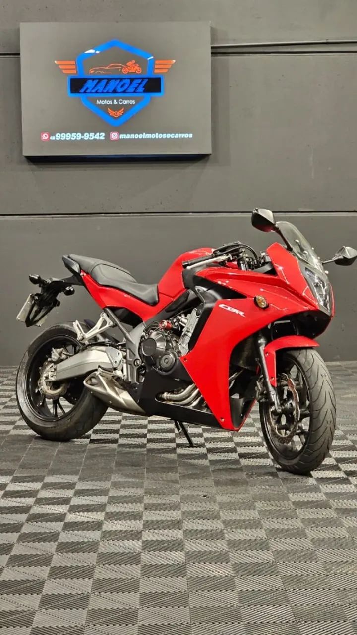 Honda CBR 650F 2015 Vermelha - Foto 3