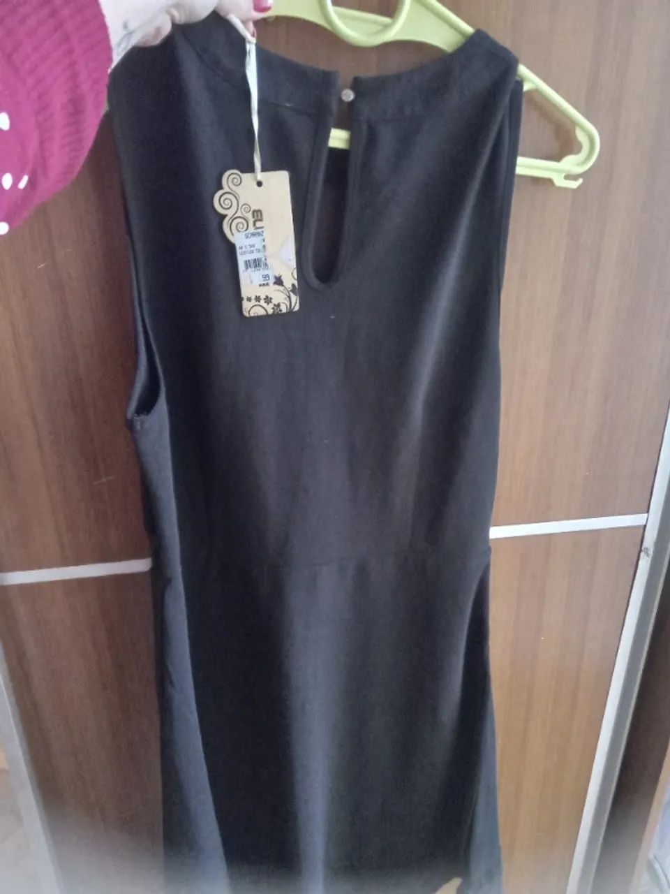Vestido preto com tule novo - Foto 2