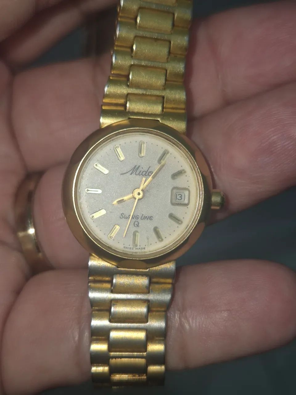 Relógio MIDO SWING LINE  À QUARTZ   -   FUNCIONANDO PERFEITAMENTE - Foto 3
