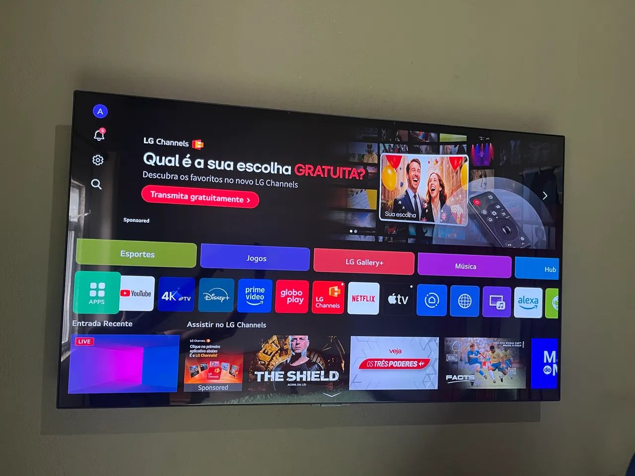 TV 48" OLED 4K LG OLED48 C2PSA SMART WIFI/BT/HDMI.  - Foto 4