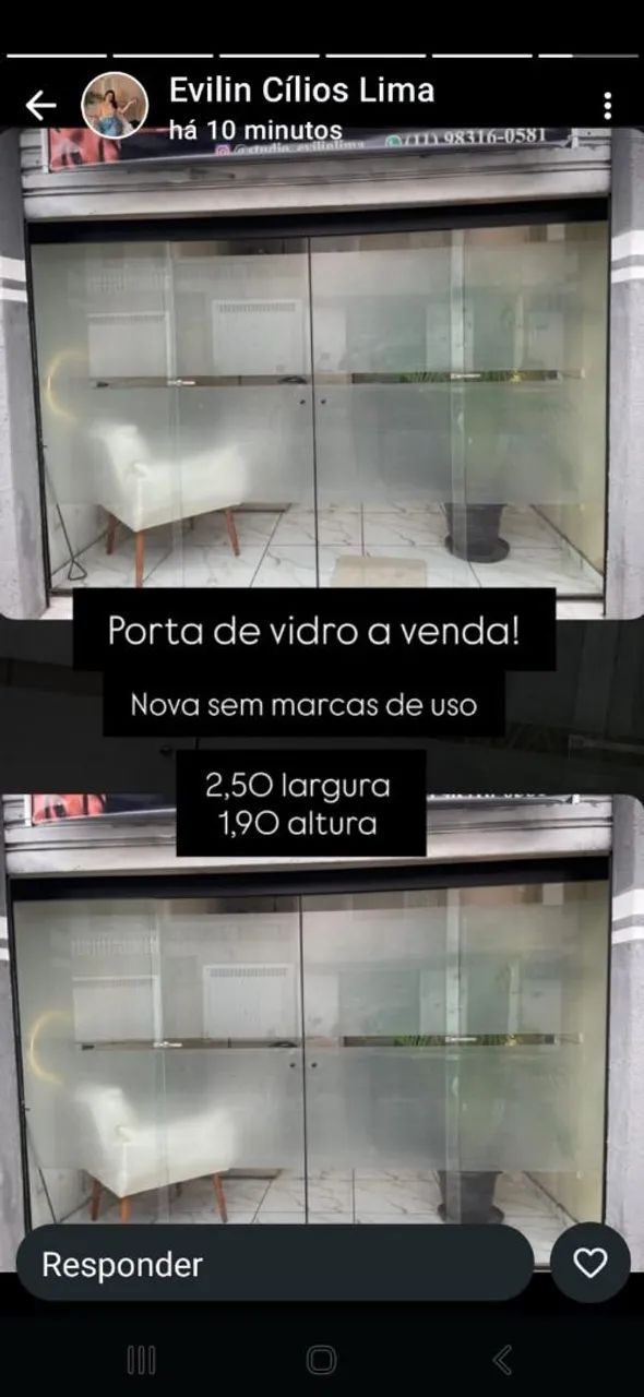 Porta de Vidro