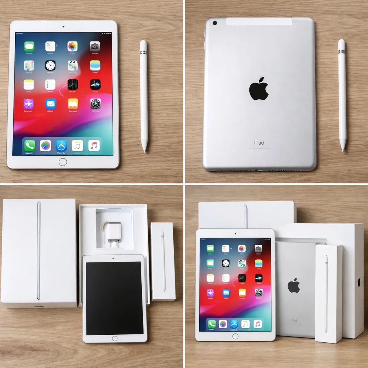 iPad 7ª Geração + Apple Pencil ORIGINAL - Com caixa