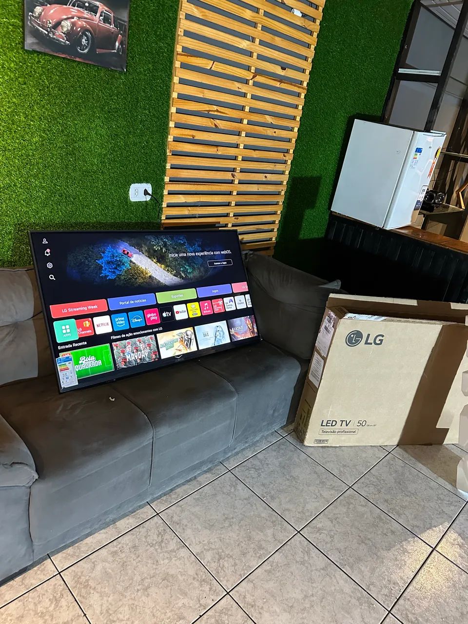 TV SMART LG 50? POLEGADAS 4K (NOVA NA CAIXA, SEM USO SANTO ANDRÉ ABC) - Foto 4