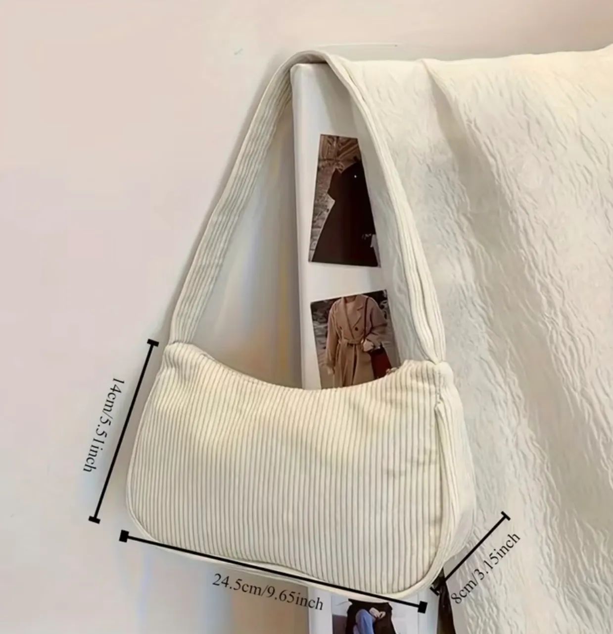 Bolsa de mão branca  - Foto 2