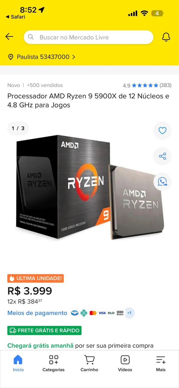 Ryzen 9 5900x 