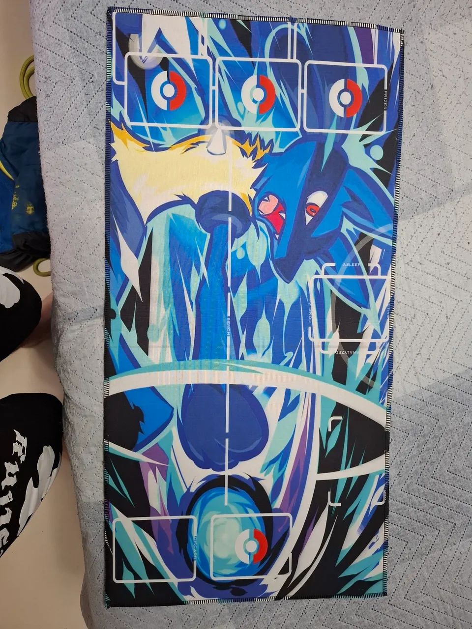 Deck Pokemon Mega Lucario Ex +Playmat  - Foto 2