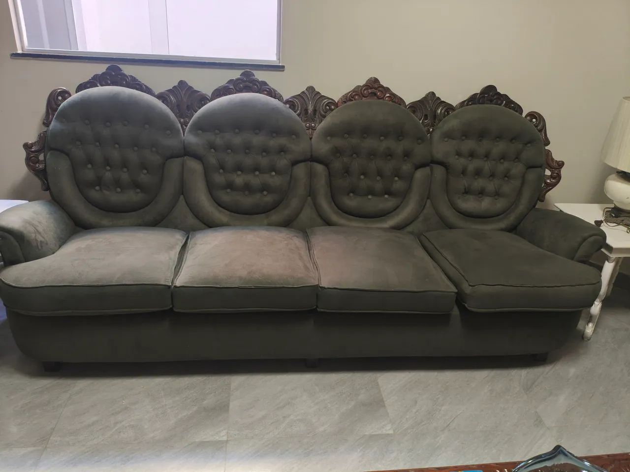 Jogo de sofá antigo 