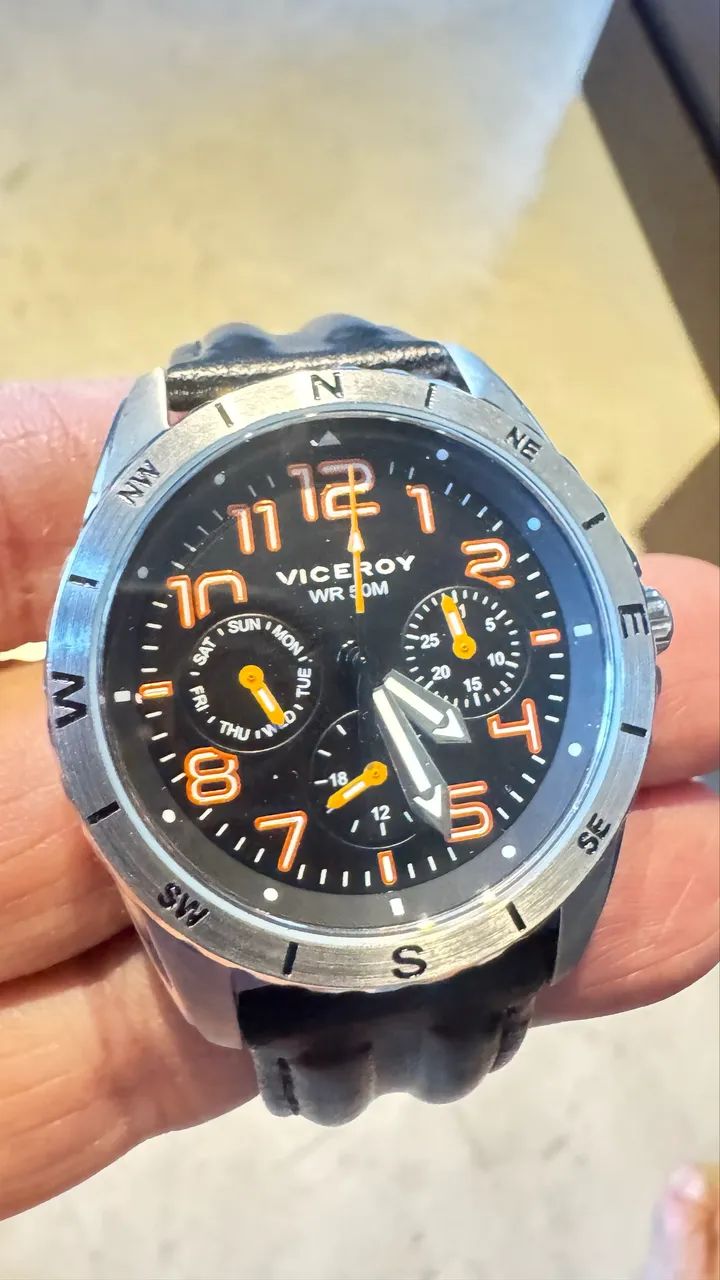 Relógio Espanhol Viceroy Quartz novo 40mm - Foto 2