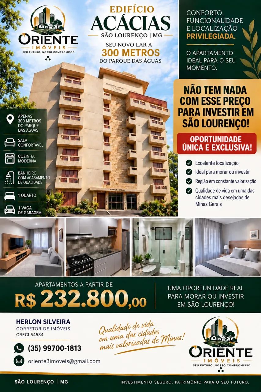 Apartamento em São Lourenço-MG - Foto 2
