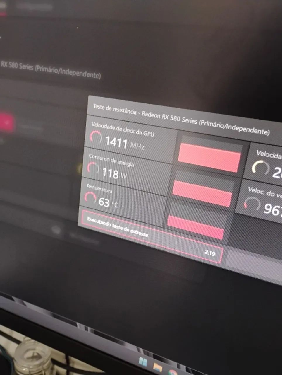Kit Gamer Intel i3 9100F + Placa Mãe H310 + RX 580 4GB - Foto 4