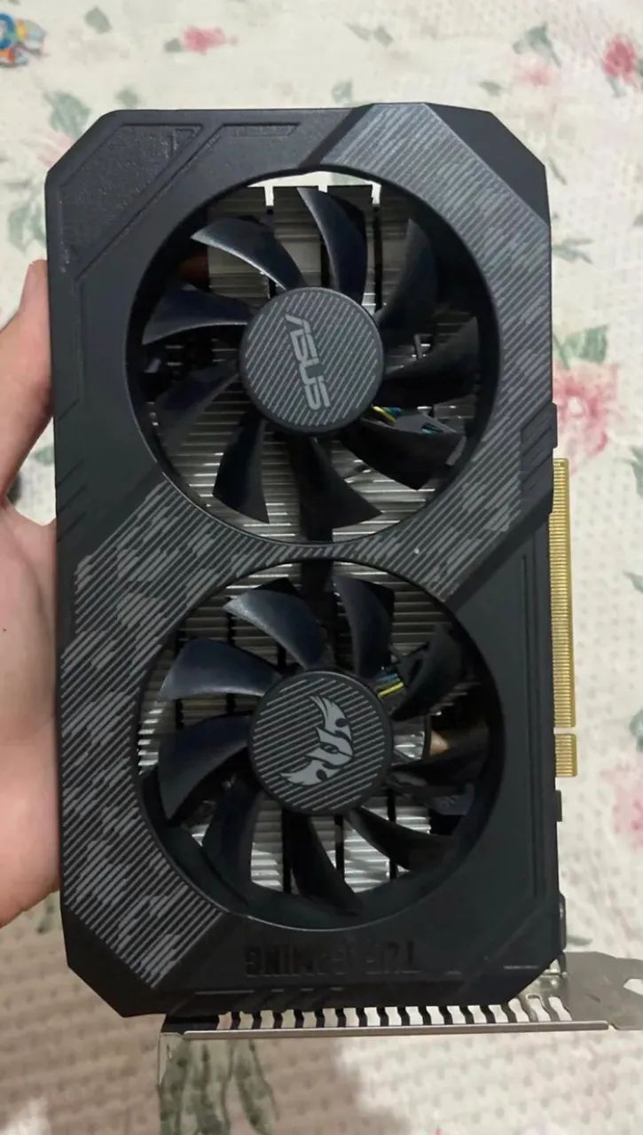 GTX 1650 com defeito