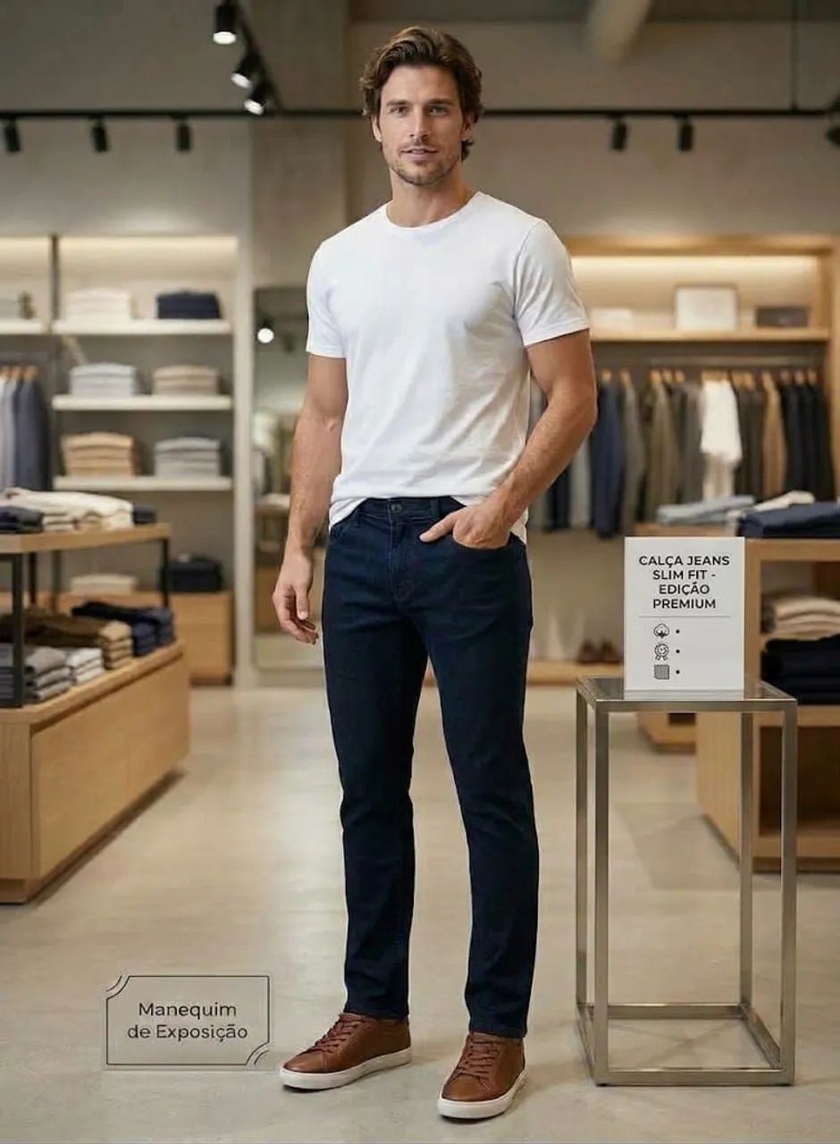 CALCAS JEANS DE ELASTANO . - Foto 4