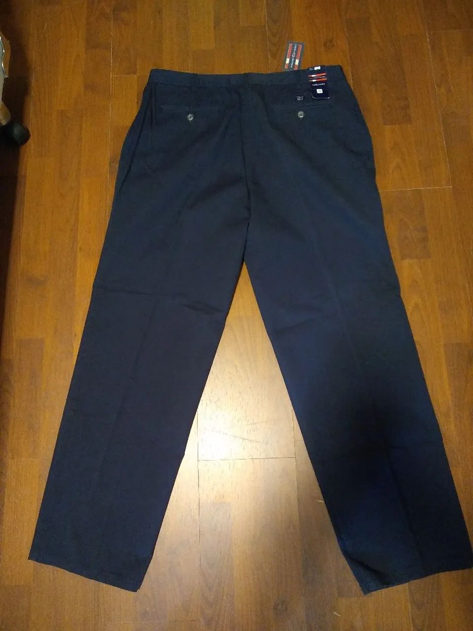 Calça Bugle Boy marinho nova n38 - Foto 3