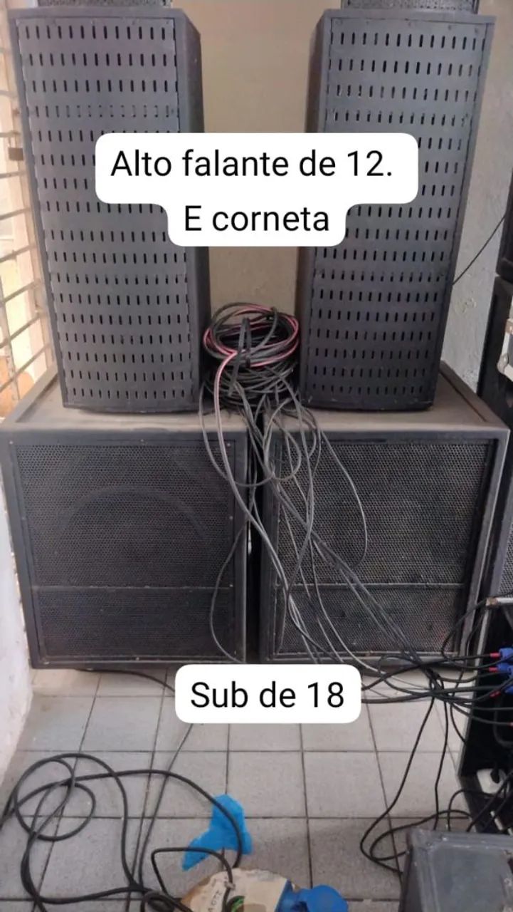 Caixa de som profissional  - Foto 2