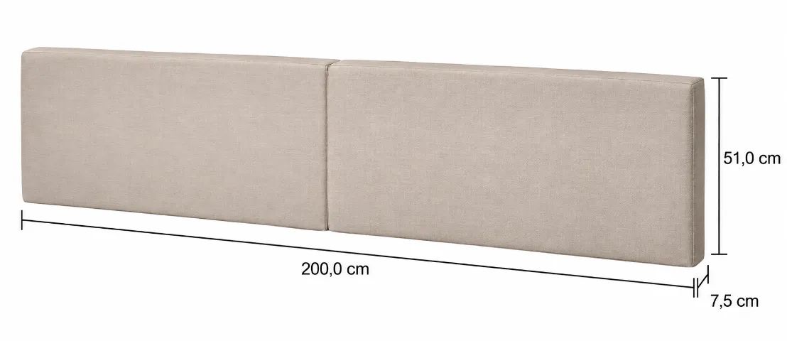 Cabeceira de Cama King Size NOVA - NUNCA USADA!!! - Foto 3