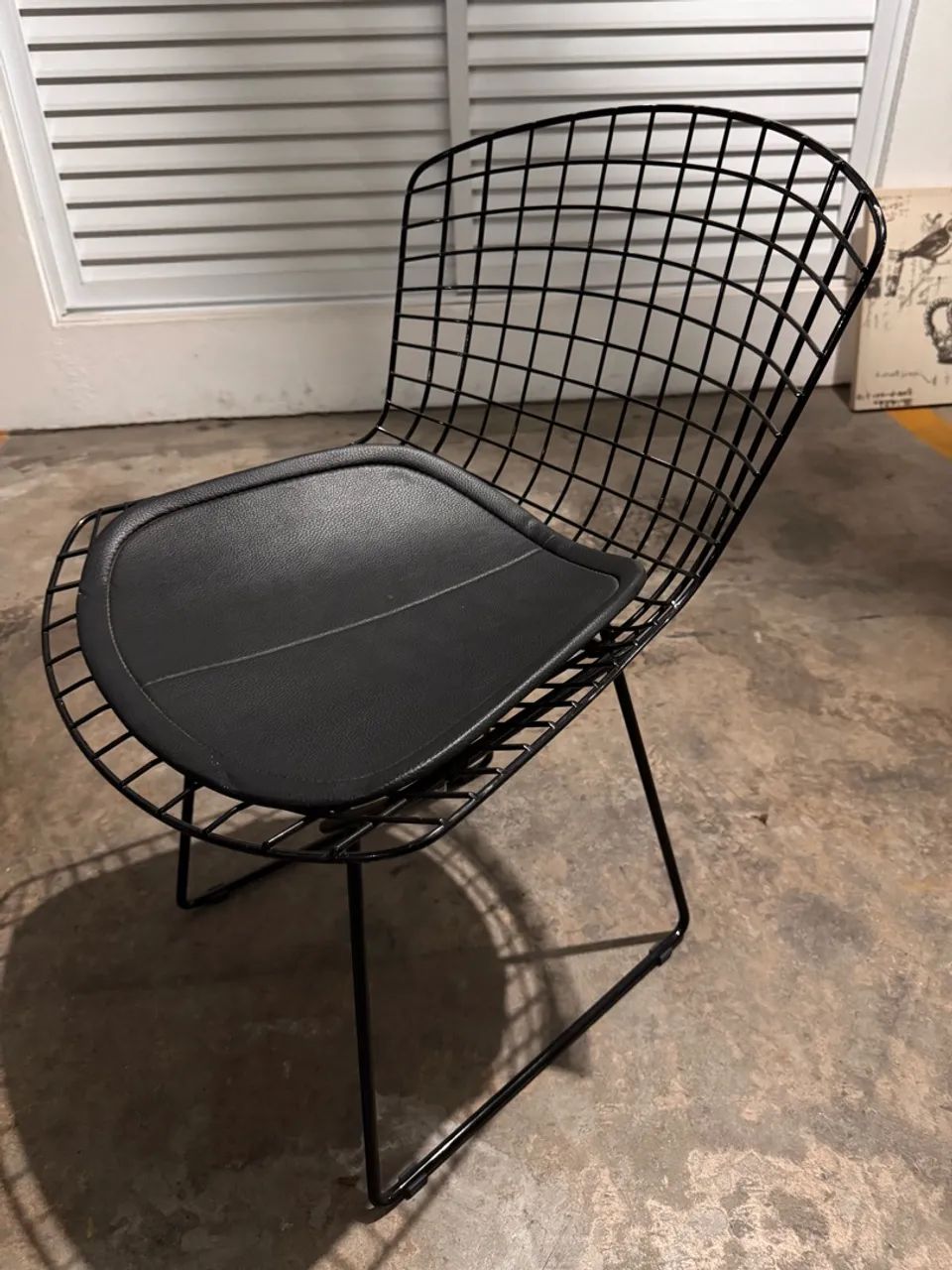 4 Cadeiras Bertoia Preto da Tok&Stok - Foto 4