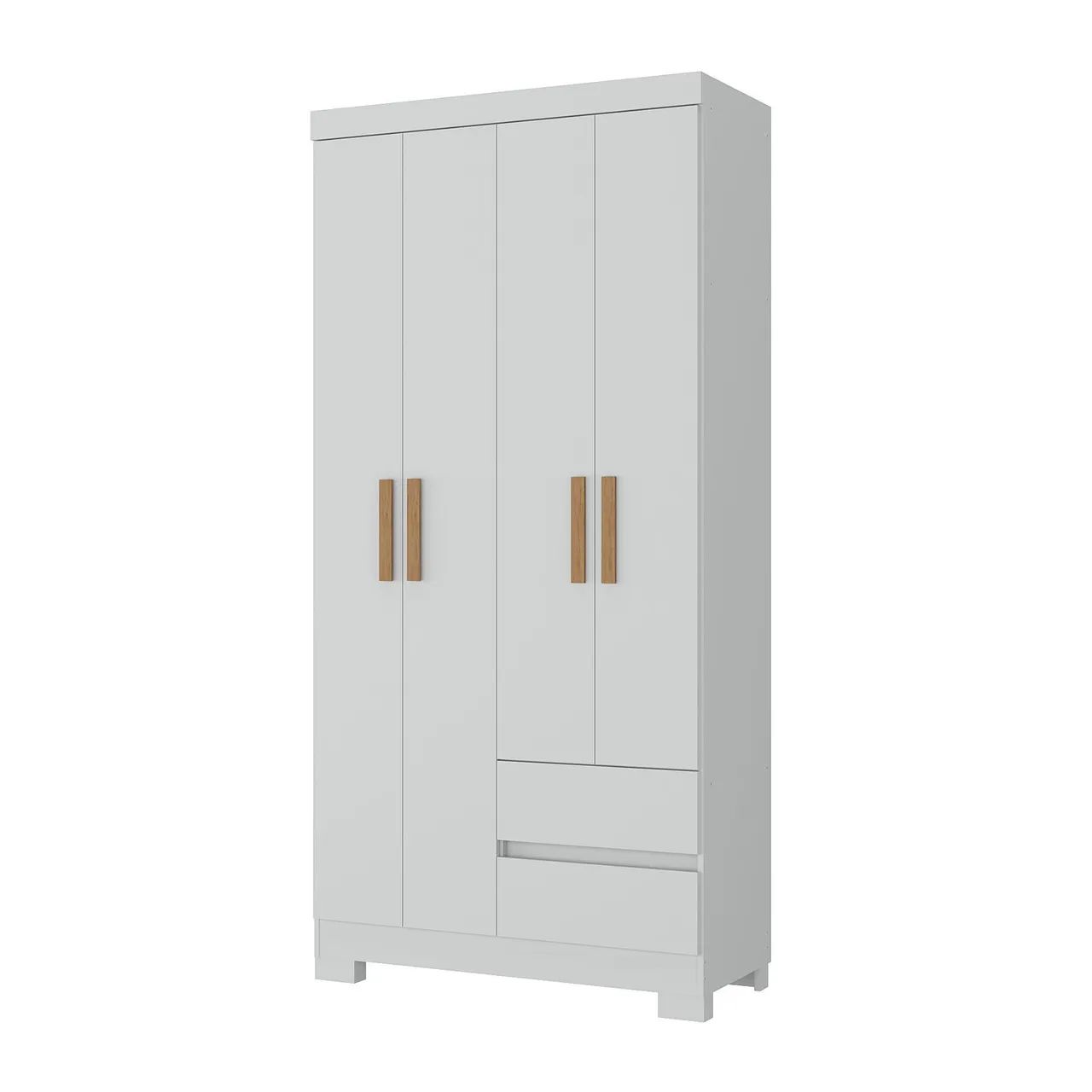 Guarda roupa solteiro são Luís 4 portas novo a pronta entrega_ - Foto 4