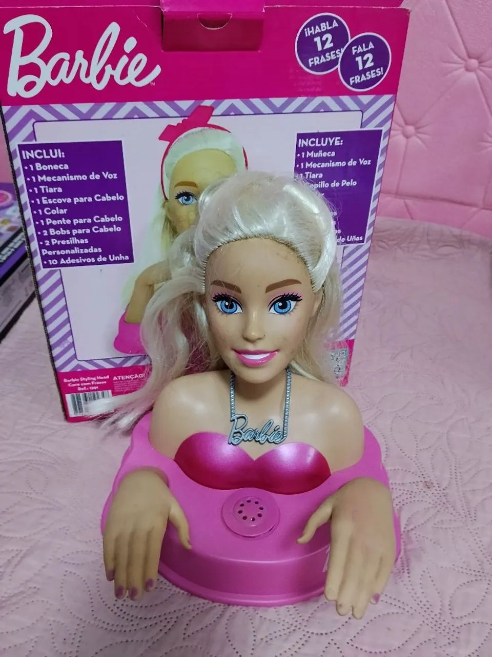  Boneca Barbie Maquiagem  - Foto 2