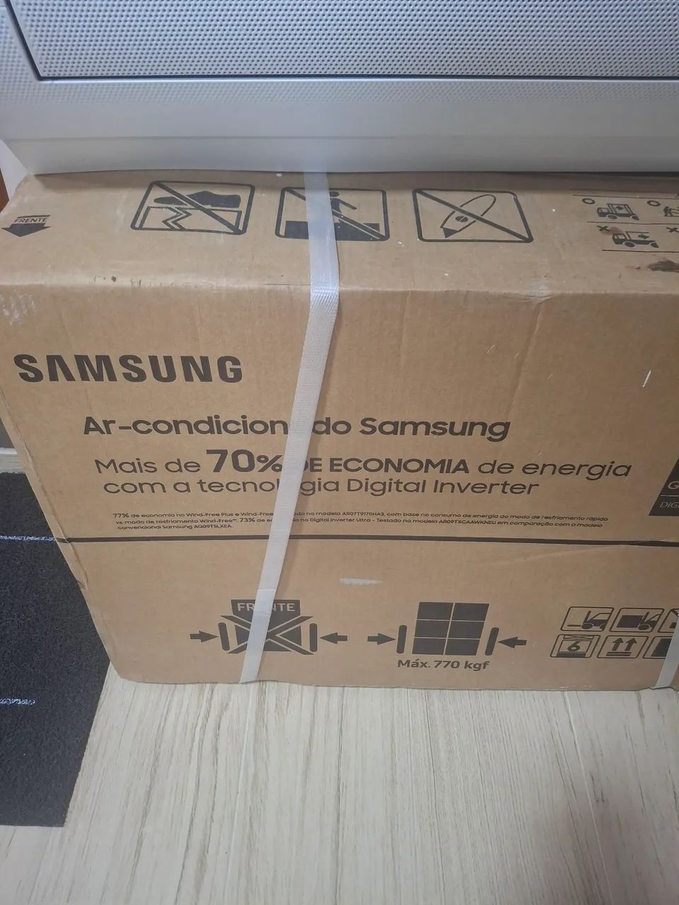 Ar condicionado novo