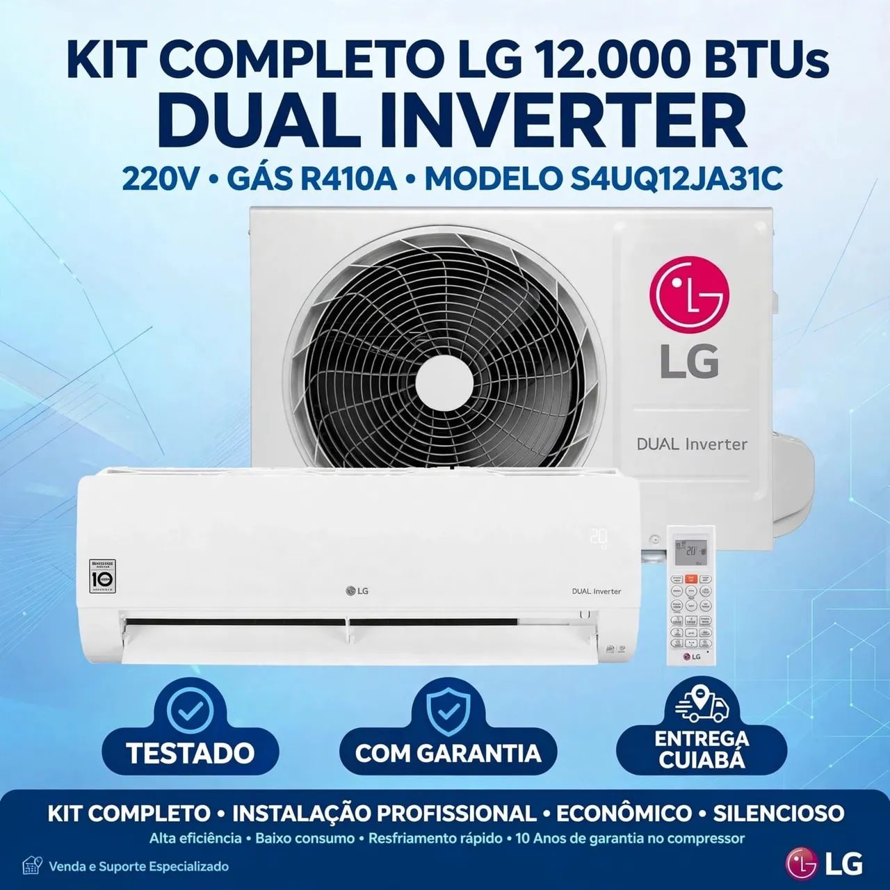 Ar condicionado inverter 