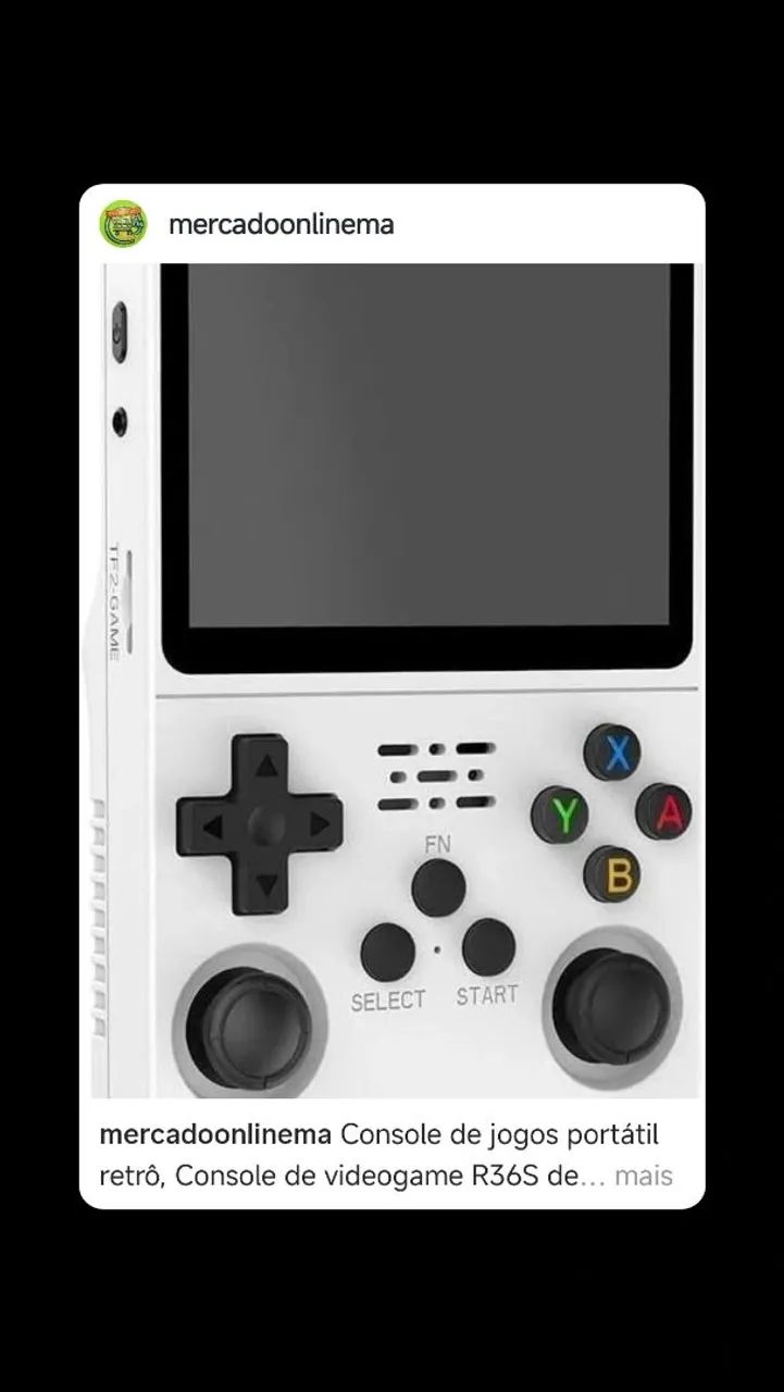 Console de jogos portátil 