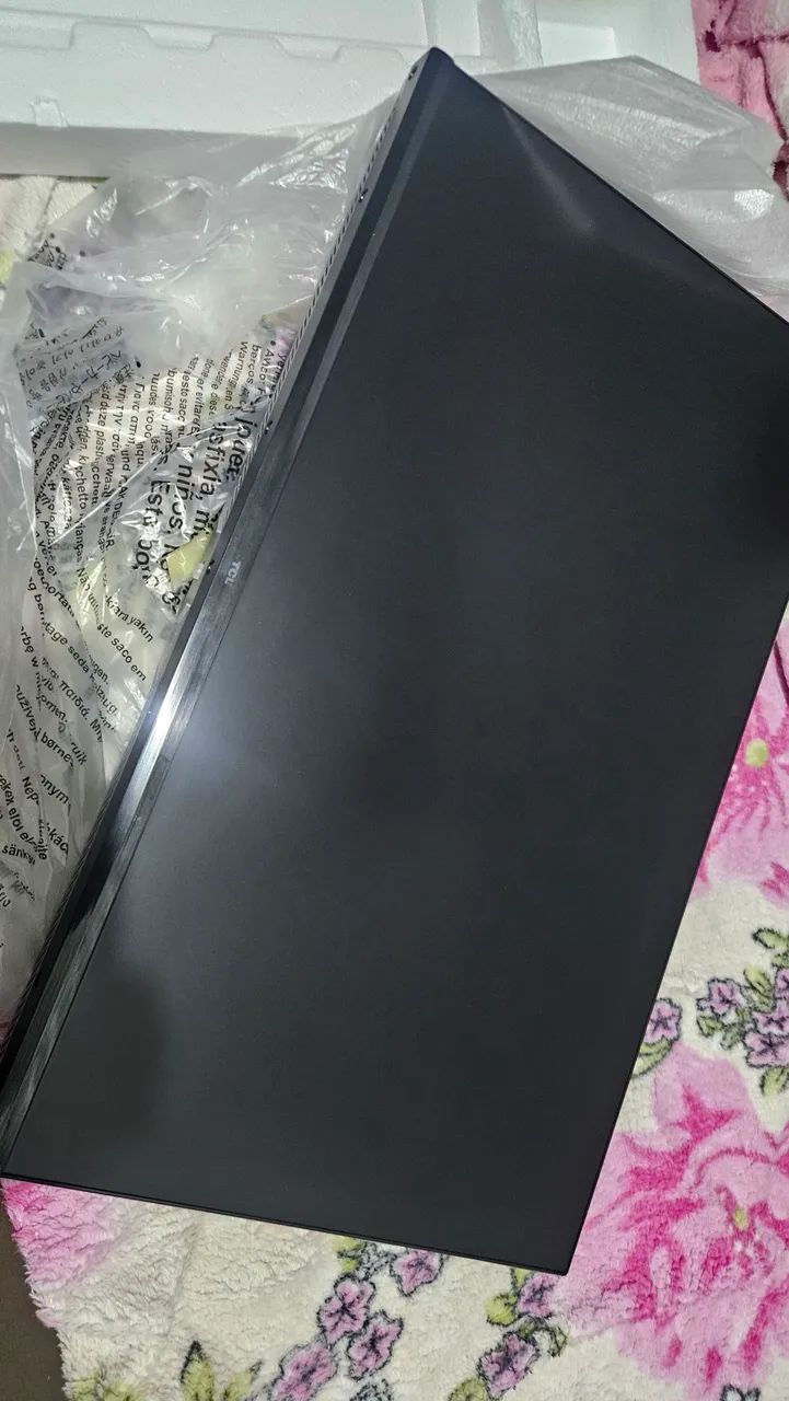 Monitor Tcl 25 polegadas Qled novo com nota  - Foto 5