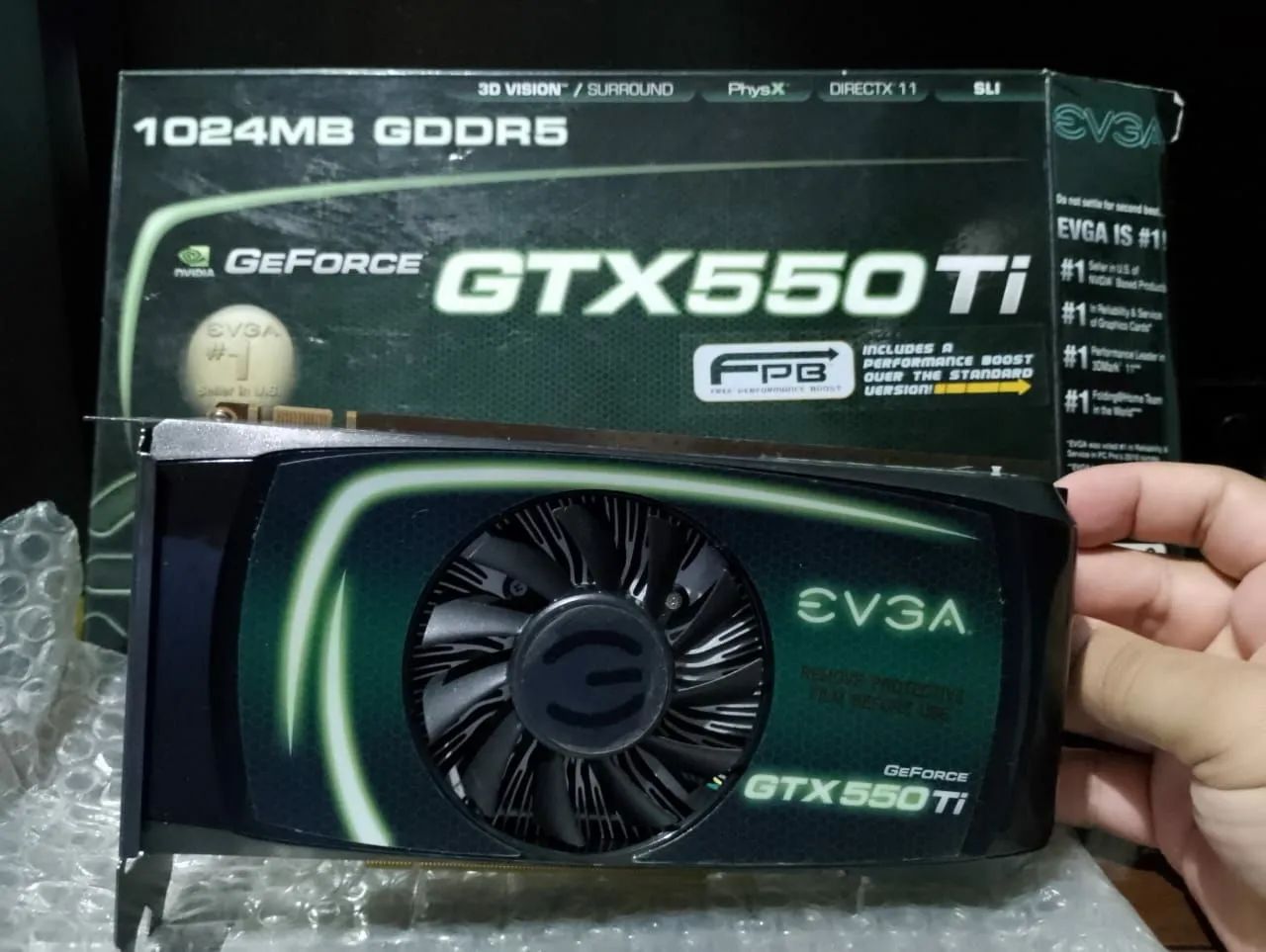 Placa De Video Geforce GTX550TI EVGA - Foto 2
