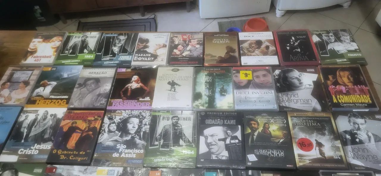 Dvds de filmes de arte 