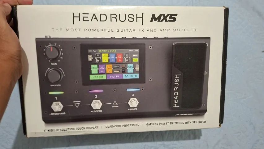 Pedaleira Headrush MX5, Estado de Nova!!! - Foto 2
