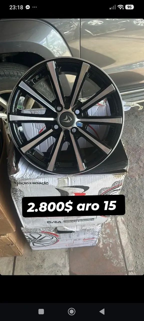 aro 15 eclipse Mônaco <br><br>2.800$