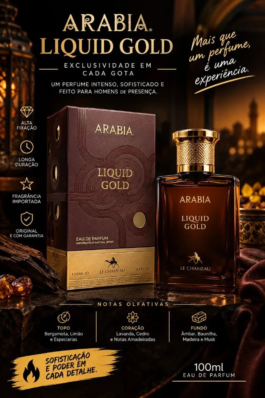 Arábia líquid Gold original 