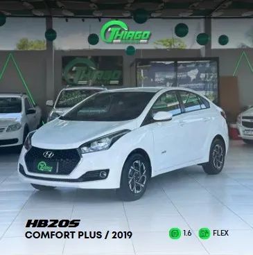 Hyundai Hb20S C.PLUS/C.STYLE 1.6 FLEX 16V MEC.4P 2019