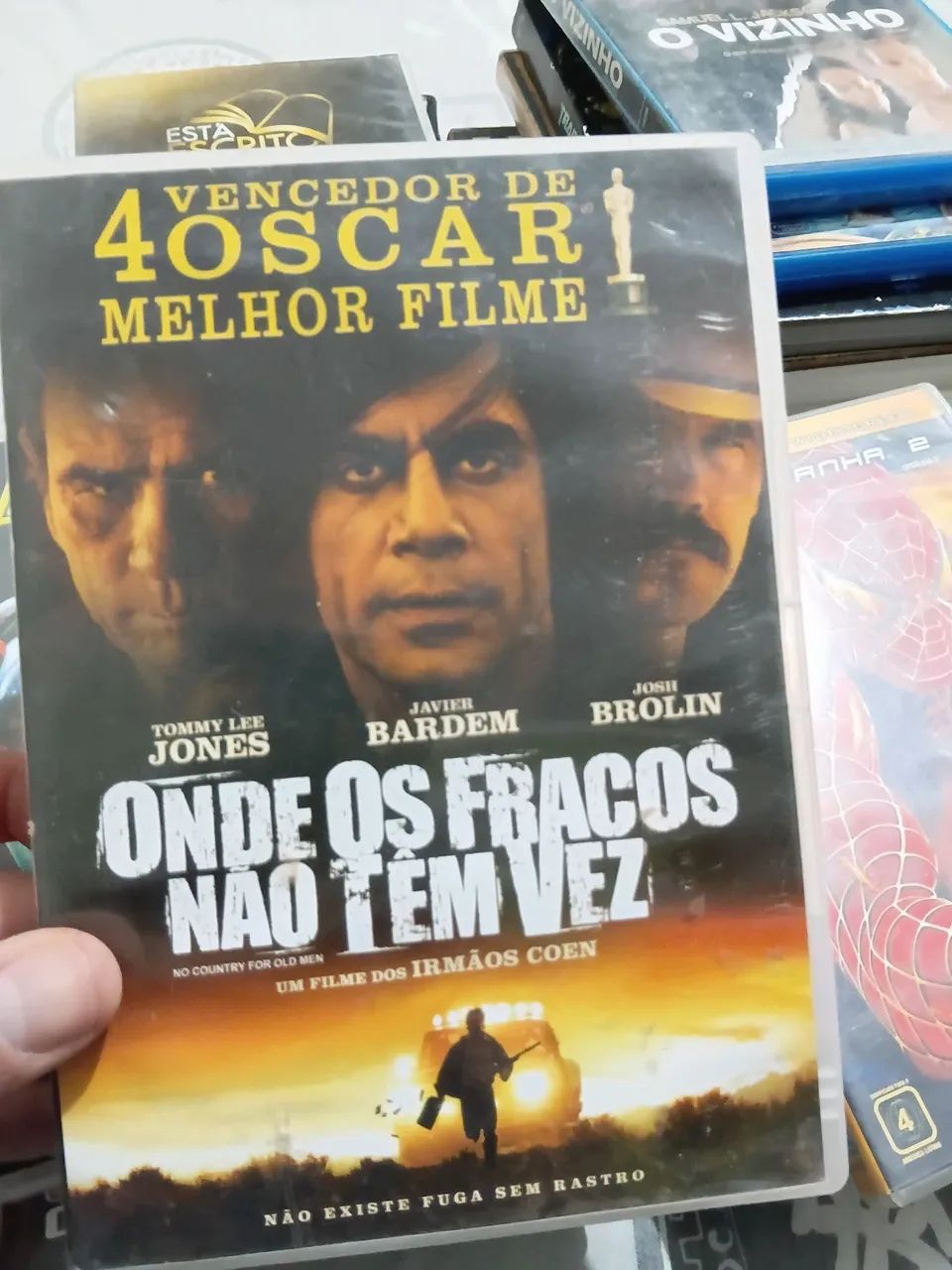 Dvd filme  onde os fracos nao tem vez