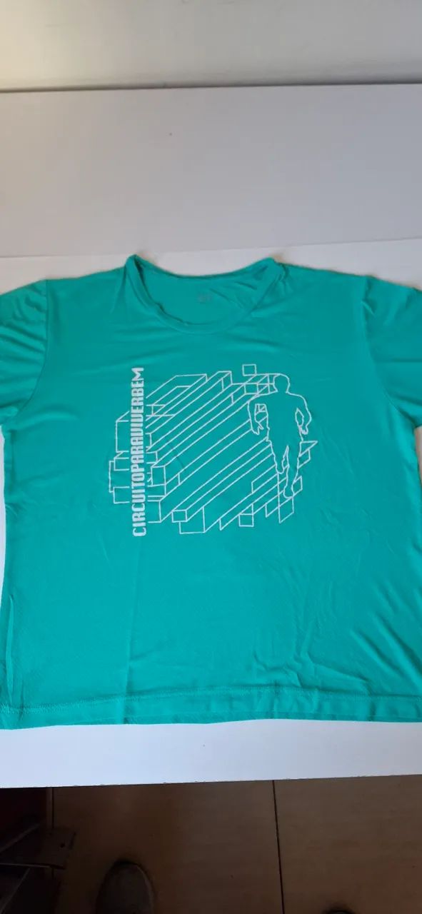 5 Camisetas de Corrida - Baby look  - Foto 3