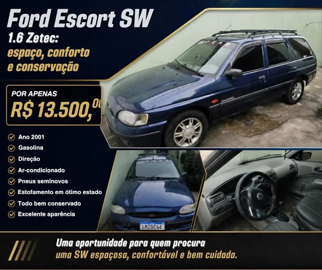 Ford Escort Escort GL 1.6 MPI 2001