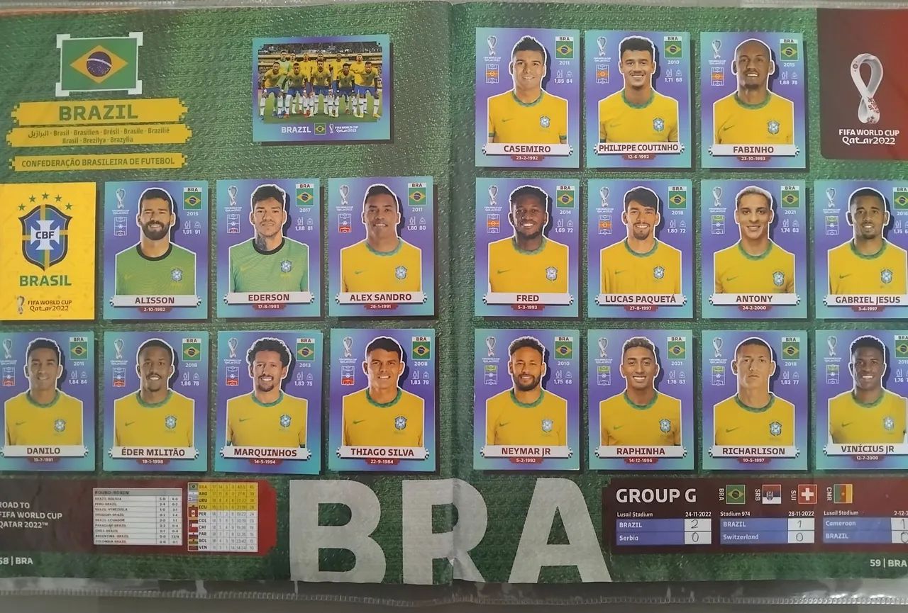 Álbum da copa 2022 completo com capa protetora  - Foto 3
