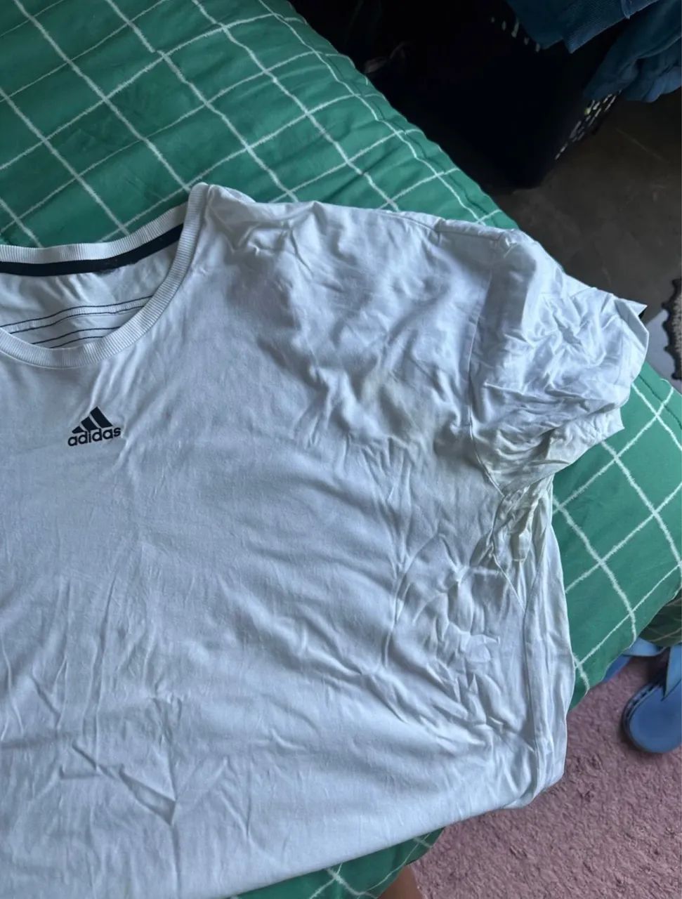 Kit 2 camisetas adidas 3 listras  - Foto 4