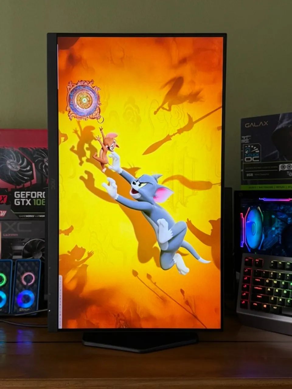 Monitor Gamer AOC 27? IPS 180Hz 0,5ms Seminovo  - Foto 4